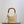 Gaby Bucket 17cm Brown Beige Raffia Leather GHW
