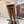 YSL 25 Over-the-Knee Martin Boot Brown Calfskin 520783