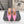 Alaia 25 Cube Wedge Mules Pink Silk Sheepskin 300082