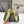 Alaia 25 Cube Wedge Mules Avocado Green Silk Sheepskin 300085