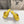 Loewe 25 Pebble Slide Yellow Calfskin