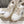 Golden Goose 2025 Baskets sales doublées laine Cuir de vachette Ivoire 491649