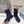 Prada 25 Boot Navy Blue Black Cowhide Suede 491869