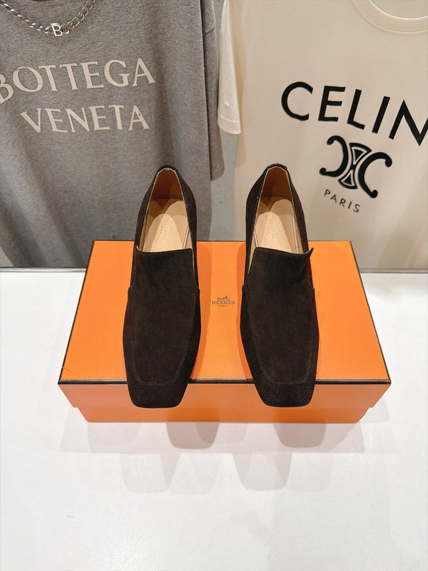 HM 26s Novia 50 Pumps 5cm Suede Leather 181585