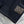 LV 25 Denim Shorts Black Cotton