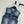 LV 25 Denim Vest Jacket Blue Cotton