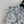 CD 2025 Butterfly Printed Long Skirt White mix Navy Blue Cotton