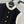 LV 25 Princess Seams Dress Black Polyester Cotton