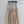 CD Pleated Long Skirt Beige Linen