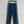 Jeans dritti a righe CD in cotone blu