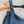 CD 25 Suspender Tube Top Denim Skirt Blue Cotton