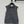 Prada 25 Striped Vest Jacket Grey Wool Cotton Polyester