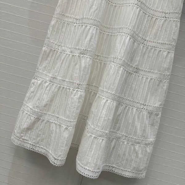 Celine 25 Shirt dress White Cotton