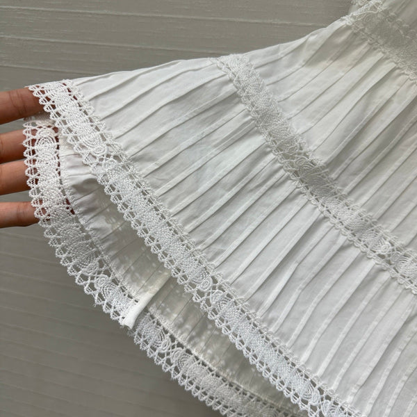 Celine 25 Shirt dress White Cotton