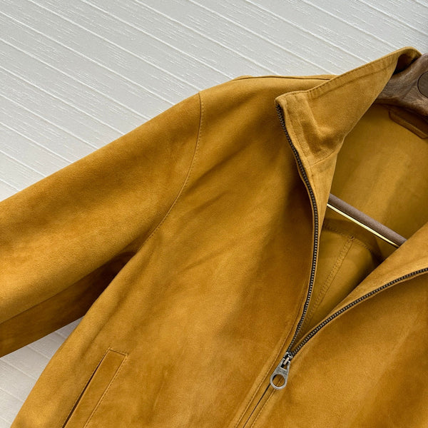 LP 25 Bomber Jacket Camel Suede 273465