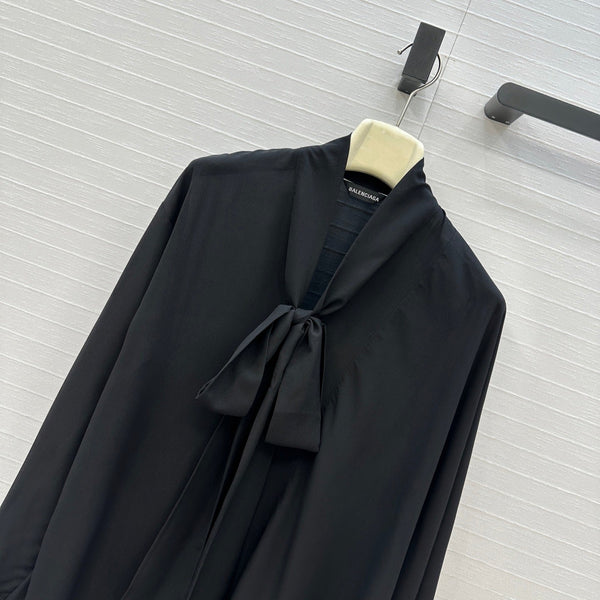 Balenciaga 25 Shirt Black Polyester 0001