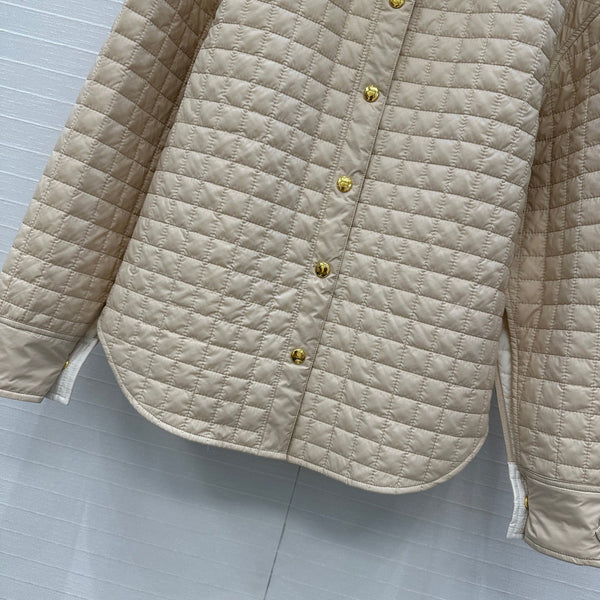 Moncler 25 Fall And Winter Shirts Dark Beige Cotton