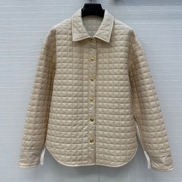 Moncler 25 Fall And Winter Shirts Dark Beige Cotton