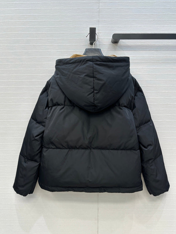 Prada 25 Down Jacket Black Polyester 301199