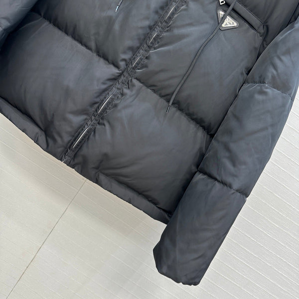 Prada 25 Down Jacket Black Polyester 301199