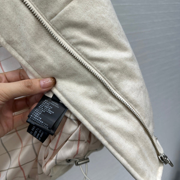 LP 25 Down Vest Ivory Wool Polyester 304335