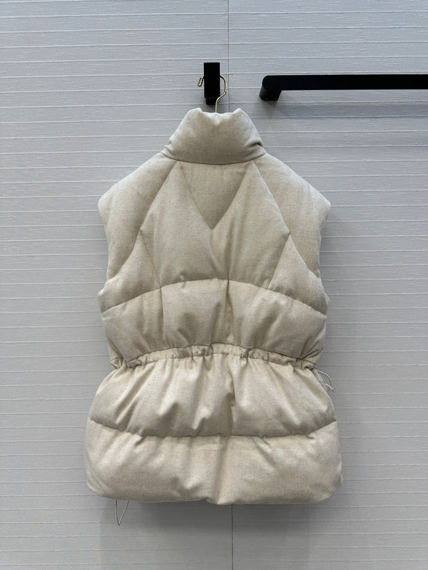 LP 25 Down Vest Ivory Wool Polyester 304335