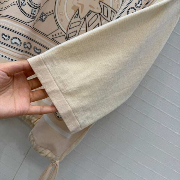 HM "Candy Libris" Long-Sleeve Beige Cotton Tencel