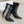 Dior 2025 Tribales Heeled Ankle Boot 80mm Black White Lambskin 501196