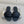 CD 26s Flat Slippers Black Canvas Rubber 648131