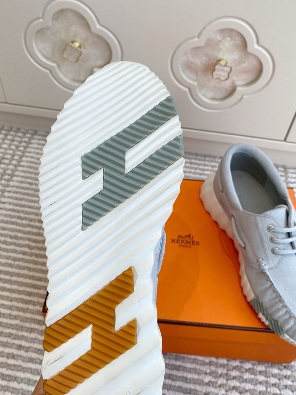 HM Ketch Sneakers Light Grey Suede