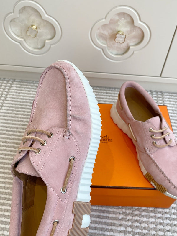 HM Ketch Sneakers Light Pink Suede