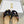 CD 26s Bow Kitten Flat Open Back Sandals Black Lambskin 909654