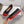 Maison Margie Split-Toe Ballet Flats Red Black Cowhide 724741