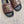 CC Logo Slide Black Brown Quited Lambskin 723794
