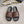 CC Logo Slide Black Brown Quited Lambskin 723794