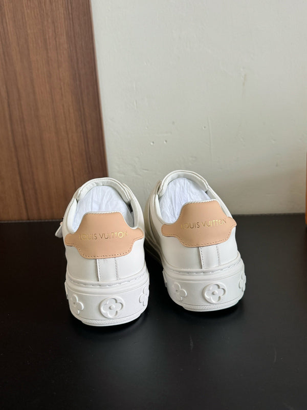 LV Time Out Sneakers White Calfskin