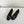 Ballet Flats Black Tweed Grosgrain Flower