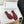 Petal Anagram Slide in Burgundy Soft Calfskin 273518