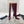 YSL 25 Long Boot Burgundy Cowhide 522269