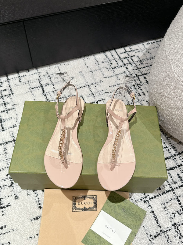 SANDALO INFRADITO IN VITELLO BEIGE MANDORLA