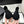 DÉCOLLETÉ ALAIA 1 CM IN CAMOSCIO NERO MISTO VITELLO NERO