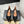 DÉCOLLETÉ ALAIA 1 CM IN CAMOSCIO NERO MISTO VITELLO NERO