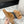 CROSS STRAP SLIPPER IN CAMEL BROWN SHEARLING