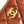 HOBO BAG 22 IN RED BROWN SHINY CALFSKIN GOLD HARDWARE