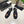 CC 25P Colorful Double Buckle Mary Jane Sandals Black Frabic 466988