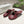 Loewe 25 Pebble Mule in pelle di agnello rosso rubino
