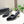 CC 26P Slingback Pearl-Shaped Heel 7cm Black Quited Leather 767268