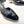 CC 26P Slingback Pearl-Shaped Heel 7cm Black Quited Leather 767268