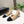 CC 26P Slingback Pearl-Shaped Heel 7cm Black Beige Leather 767271