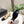 CC 26P Slingback Pearl-Shaped Heel 7cm Black Beige Leather 767271